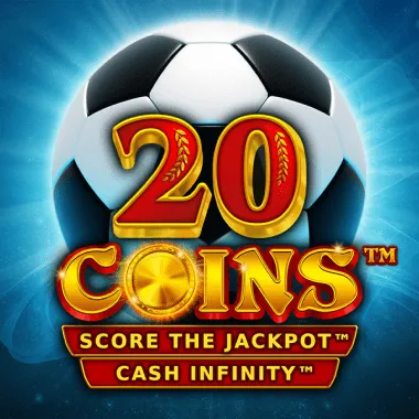 20 Coins Score the Jackpot game tile