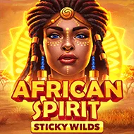 African Spirit Sticky Wilds game tile