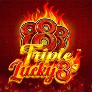 Triple Lucky 8’s game tile