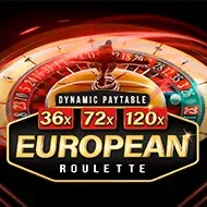 Dynamic European Roulette game tile