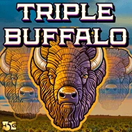 Triple Buffalo game tile