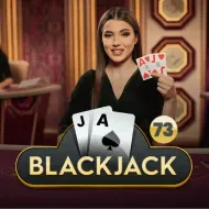 Blackjack 73 - Ruby game tile