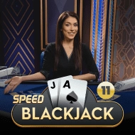 Speed Blackjack 11 - Azure game tile