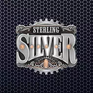 Sterling Silver game tile