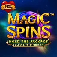 Magic Spins Love the Jackpot game tile