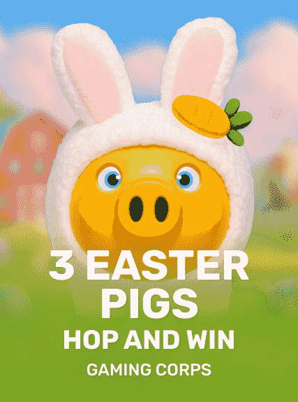3 Easter Pigs - Hop and Win