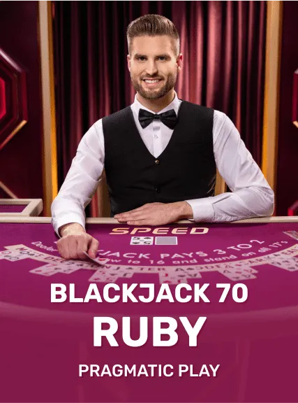 Blackjack 70 - Ruby (pragmaticplaylive)