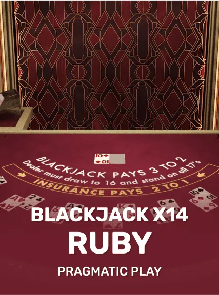 Blackjack X 14 - Ruby (pragmaticplaylive)