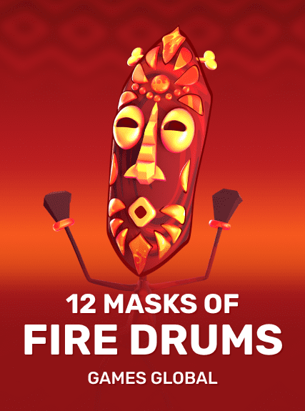 12 Masks of Fire Drums