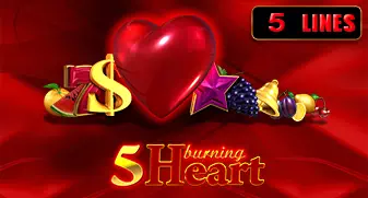 5 Burning Heart game tile