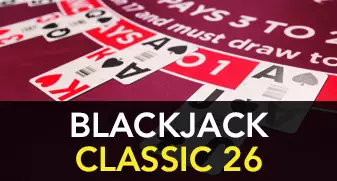 Blackjack Classic 26 game tile