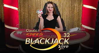 Classic Speed Blackjack 32 game tile