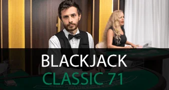 Blackjack Classic 71 game tile
