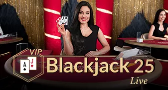 Blackjack VIP 25 game tile