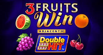 3 Fruits Win: Double Hit game tile