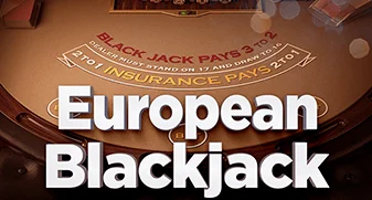 European Blackjack game tile