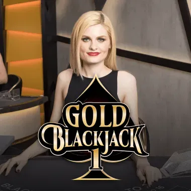 Gold Blackjack 1 game tile
