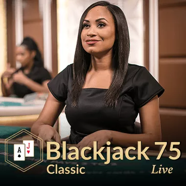 Blackjack Classic 75 game tile