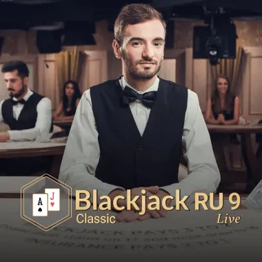 Blackjack Classic Ru 9 game tile