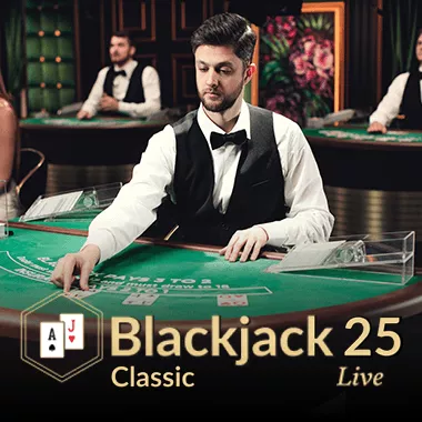 Blackjack Classic 25 game tile