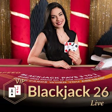 Blackjack VIP 26 game tile