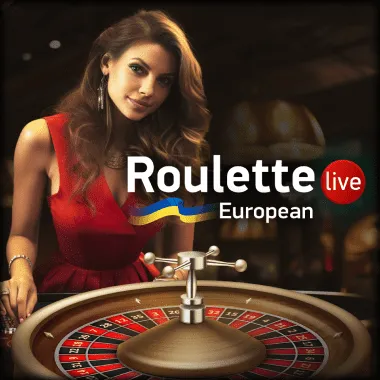Ukrainian Live Roulette European game tile