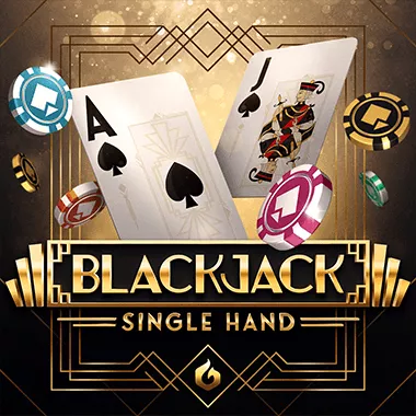 Blackjack Single Hand game tile