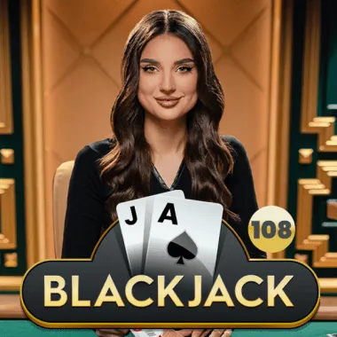 Blackjack 108 game tile