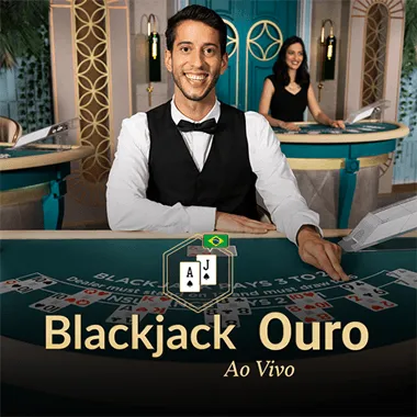 Blackjack em Portugues Ouro game tile