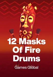 12 Masks of Fire Drums