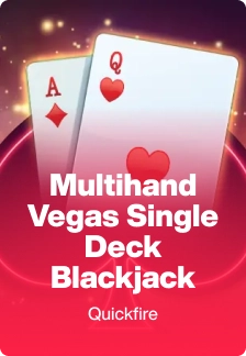 Multihand Vegas Single Deck Blackjack