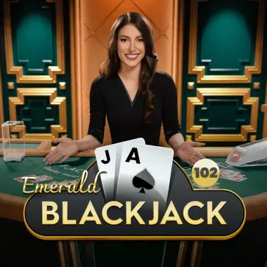 Blackjack 102 - Emerald game tile