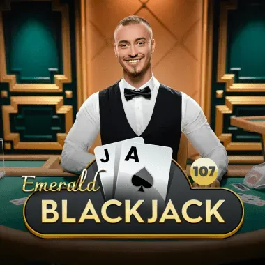 Blackjack 107 - Emerald game tile