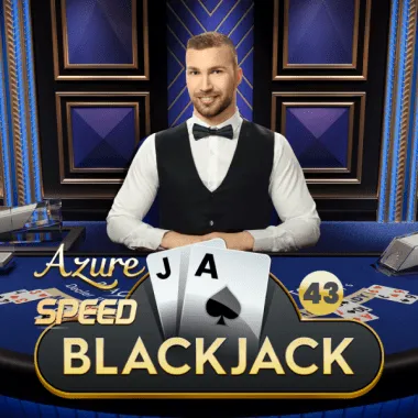 Speed Blackjack 43 - Azure game tile