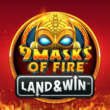 9 Masks of Fire Land & Win game tile