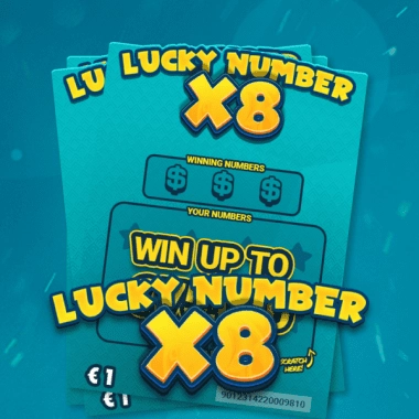 Lucky Numbers x8 game tile