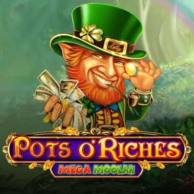 Pots O'Riches Mega Moolah game tile