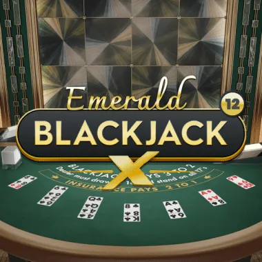 Blackjack X 12 - Emerald game tile