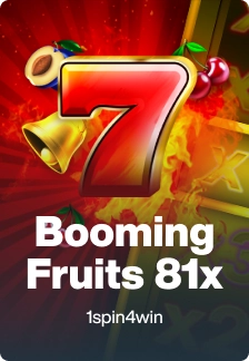 Booming Fruits 81x game tile