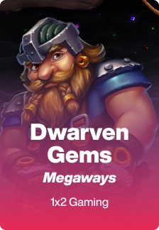 Dwarven Gems Megaways game tile