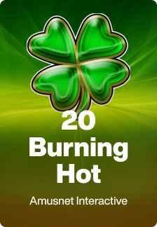 20 Burning Hot game tile