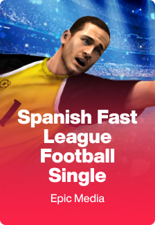 Spanish Fast League Football Single game tile