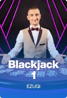 Blackjack 1 game tile