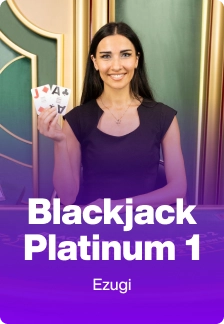 Blackjack Platinum 1 game tile