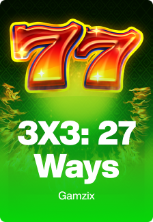3X3: 27 Ways