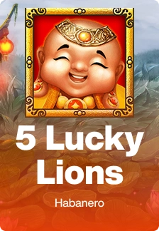 5 Lucky Lions game tile