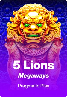 5 Lions Megaways game tile