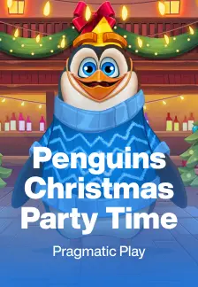 Penguins Christmas Party Time