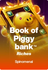 Book Of Piggy Bank - Riches game tile