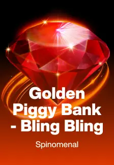 Golden Piggy Bank - Bling Bling